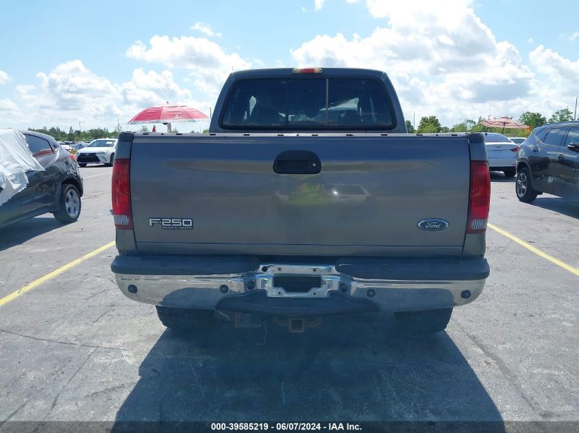 2003 Ford F-250 Lariat/Xl/Xlt VIN: 1FTNW21P43ED64280 Lot: 39585219