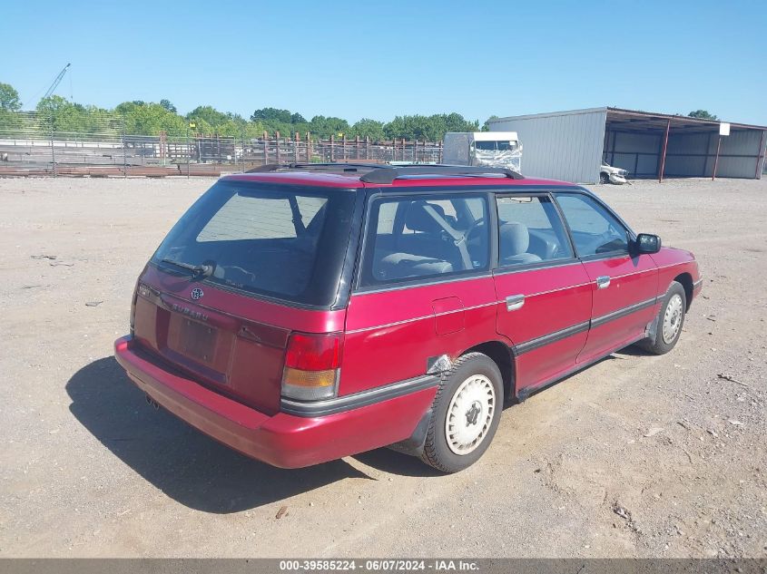 1990 Subaru Legacy L/Hx/Px/Rx VIN: JF1BJ6324LB905376 Lot: 39585224