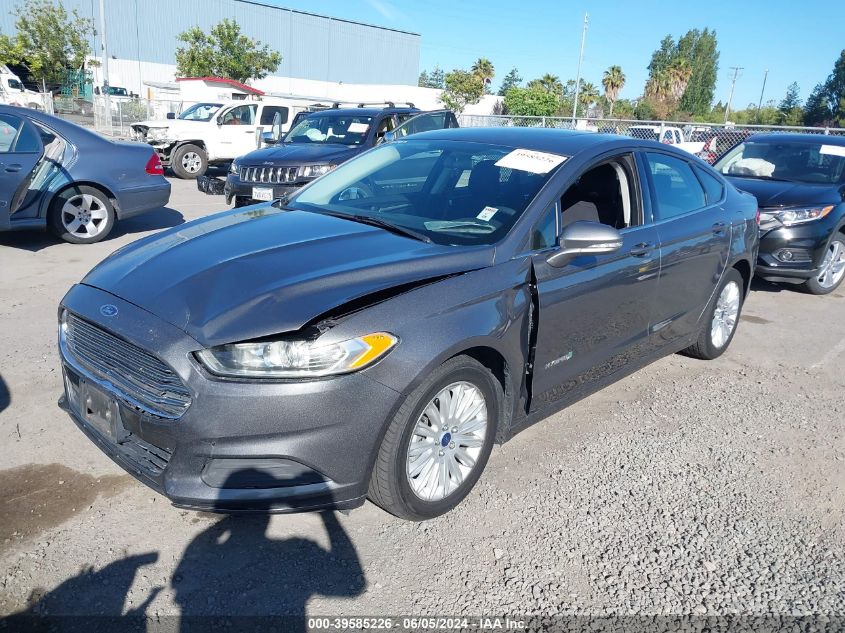 2014 Ford Fusion Hybrid Se VIN: 3FA6P0LU2ER379990 Lot: 39585226