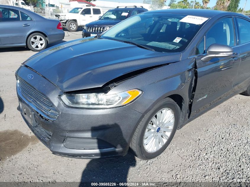 2014 Ford Fusion Hybrid Se VIN: 3FA6P0LU2ER379990 Lot: 39585226