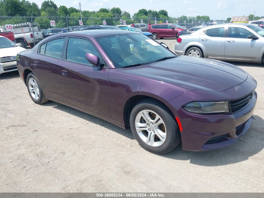 2022 Dodge Charger Sxt Rwd VIN: 2C3CDXBG2NH110236 Lot: 39585234