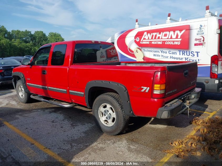 1999 Chevrolet Silverado 1500 Ls VIN: 2GCEK19T9X1115391 Lot: 39585239