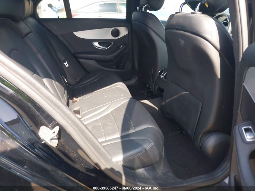 2018 Mercedes-Benz C 300 VIN: 55SWF4JB3JU237003 Lot: 39585247