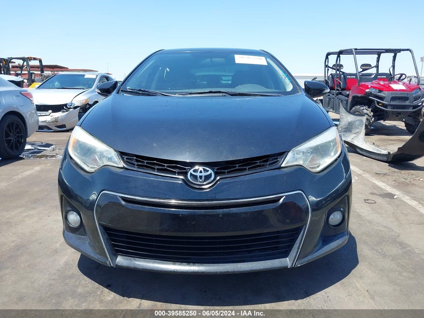 2014 Toyota Corolla S Plus VIN: 5YFBURHEXEP148686 Lot: 39585250