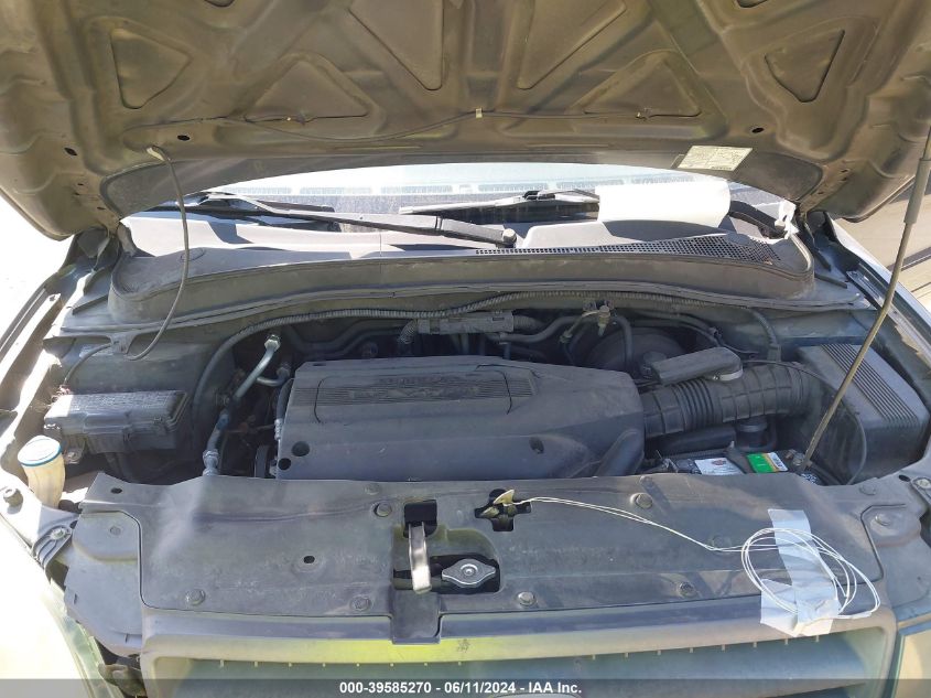 2004 Honda Pilot Ex-L VIN: 2HKYF18564H527847 Lot: 39585270