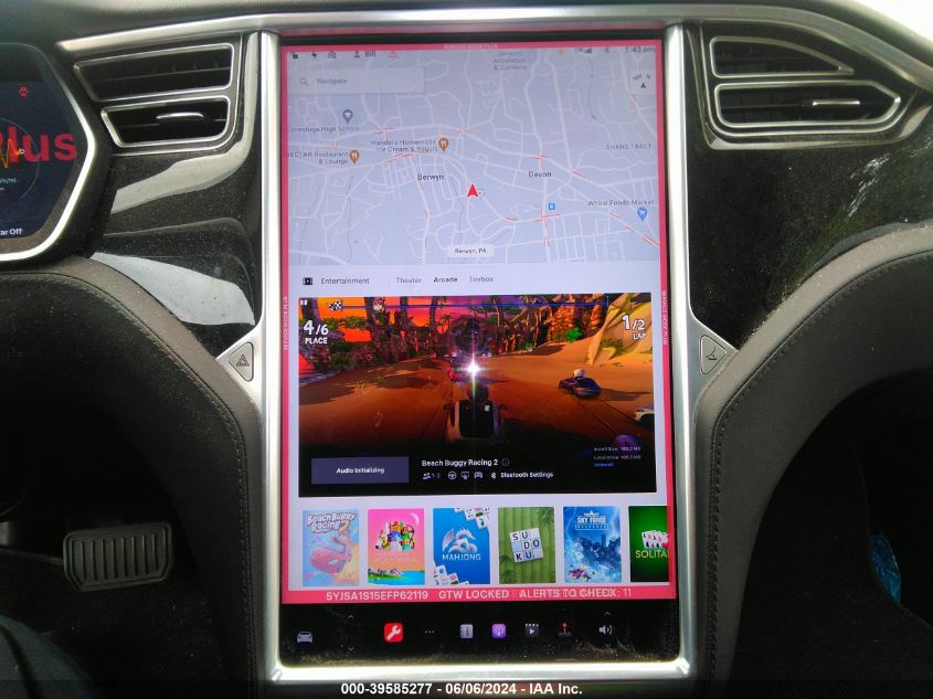 5YJSA1S15EFP62119 2014 Tesla Model S