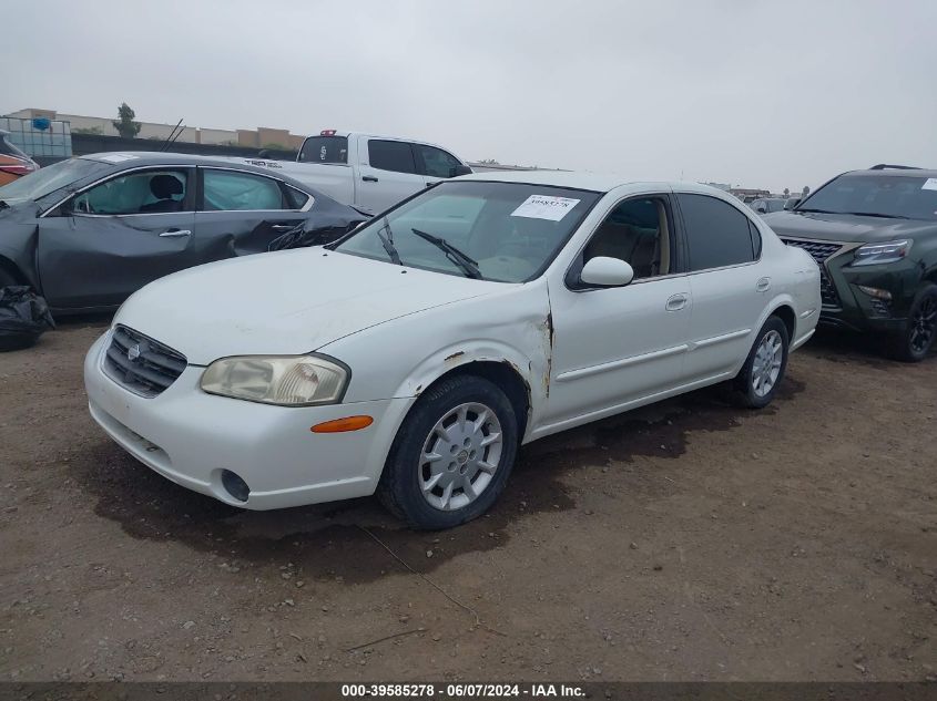 2001 Nissan Maxima Gxe VIN: JN1CA31D11T837808 Lot: 39585278