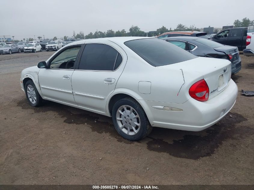 2001 Nissan Maxima Gxe VIN: JN1CA31D11T837808 Lot: 39585278