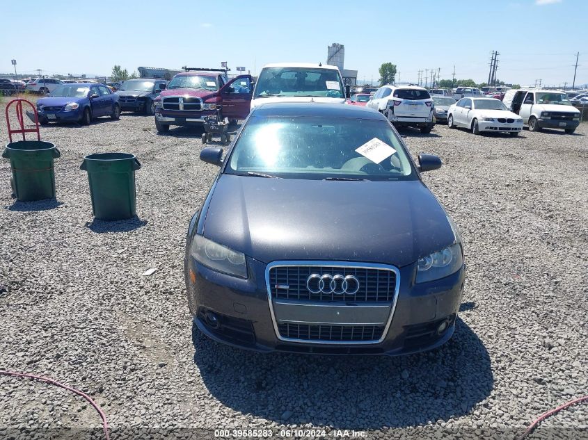 2007 Audi A3 VIN: WAUHF78P57A052687 Lot: 39585283