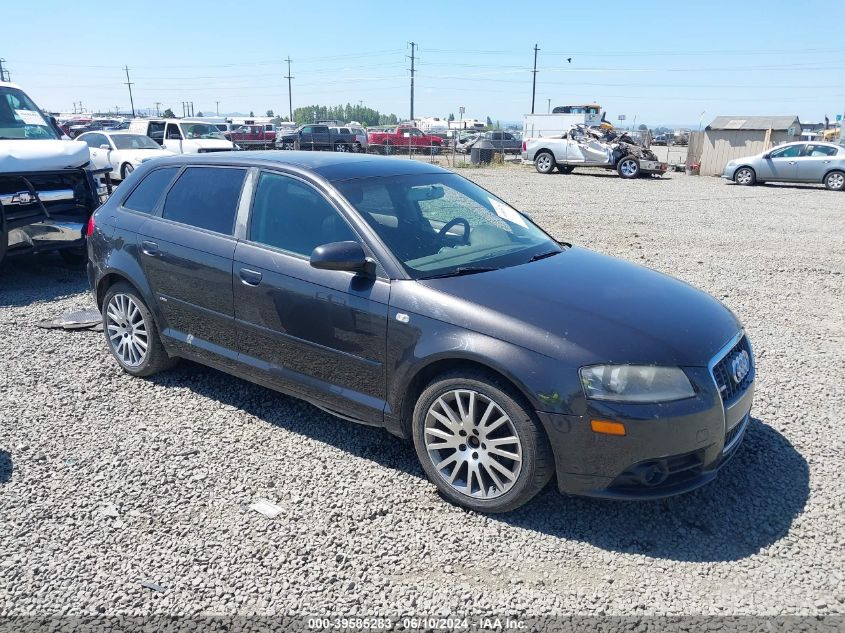 2007 Audi A3 VIN: WAUHF78P57A052687 Lot: 39585283