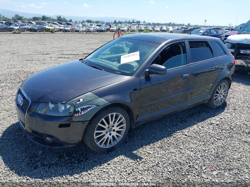 2007 Audi A3 VIN: WAUHF78P57A052687 Lot: 39585283