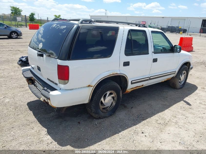 2001 Chevrolet Blazer Lt VIN: 1GNDT13W112163848 Lot: 39585285