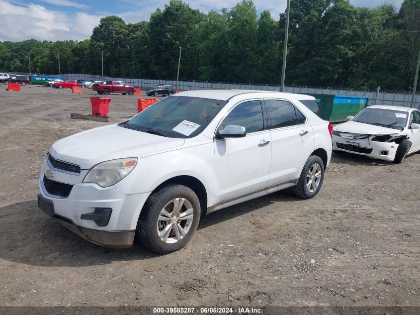 2013 Chevrolet Equinox Ls VIN: 2GNALBEK9D6261522 Lot: 39585287