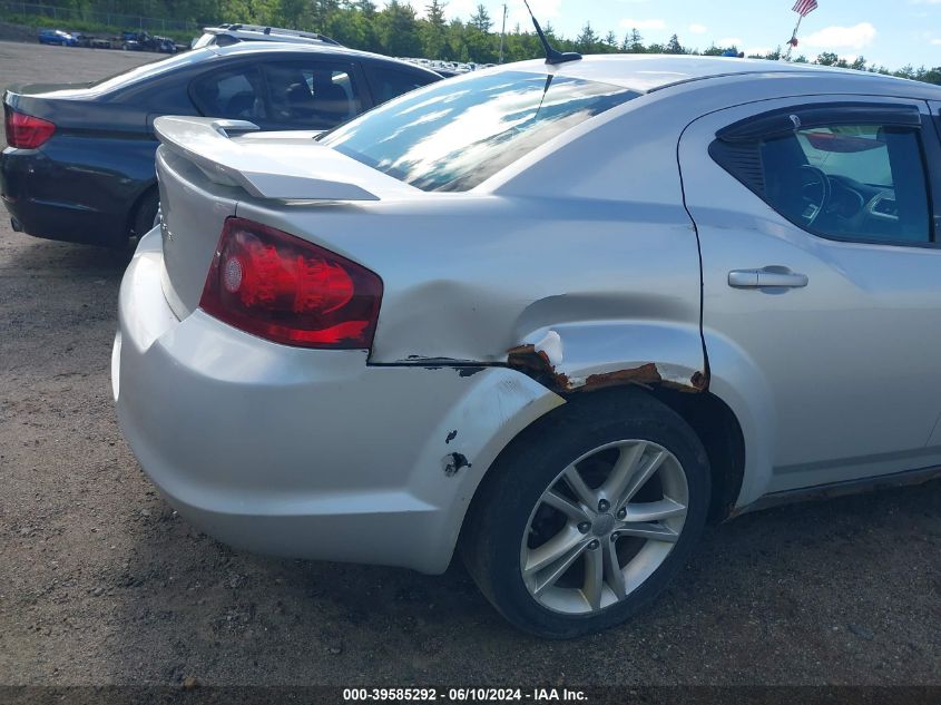 2011 Dodge Avenger Mainstreet VIN: 1B3BD1FG1BN524076 Lot: 39585292