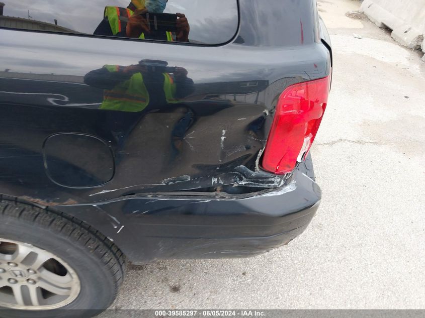 2005 Honda Pilot Ex VIN: 5FNYF18465B032362 Lot: 39585297