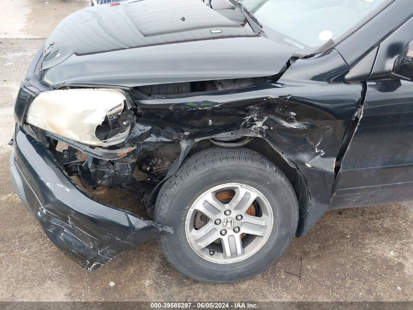 2005 Honda Pilot Ex VIN: 5FNYF18465B032362 Lot: 39585297