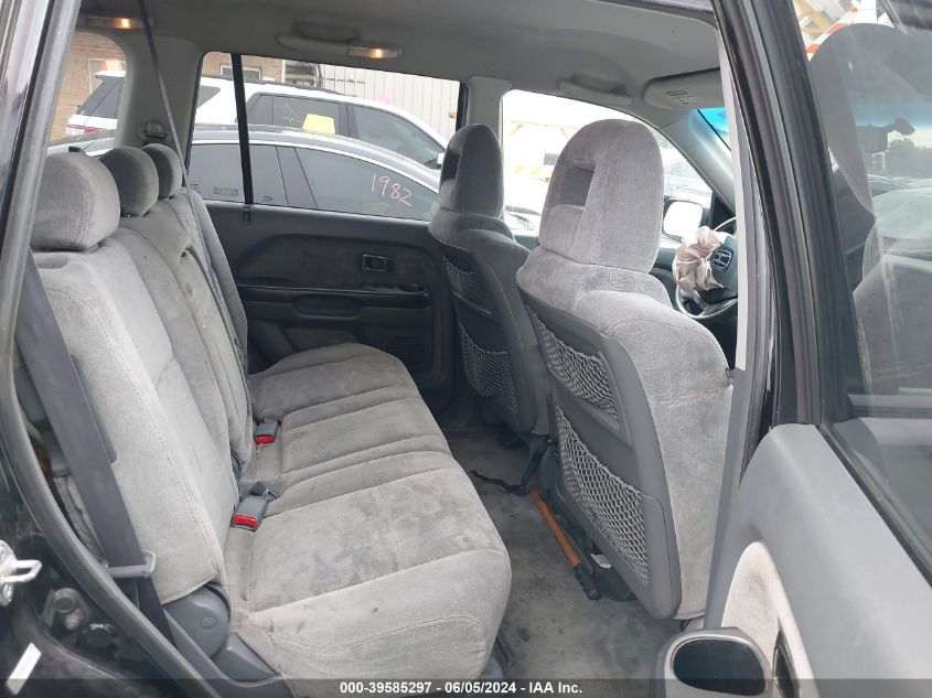 2005 Honda Pilot Ex VIN: 5FNYF18465B032362 Lot: 39585297