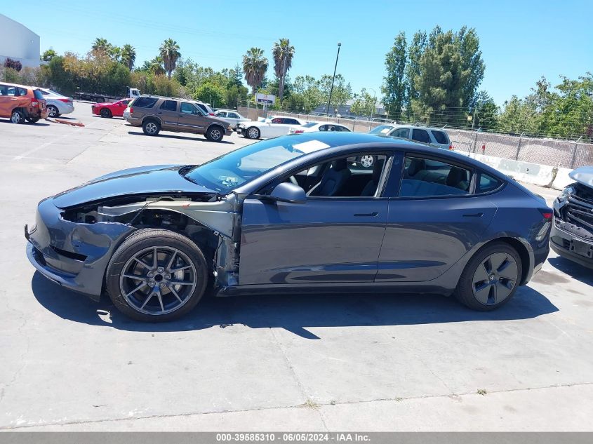 2023 Tesla Model 3 Rear-Wheel Drive VIN: 5YJ3E1EAXPF668616 Lot: 39585310