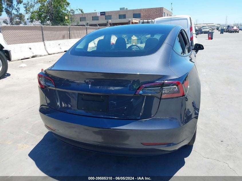 2023 Tesla Model 3 Rear-Wheel Drive VIN: 5YJ3E1EAXPF668616 Lot: 39585310