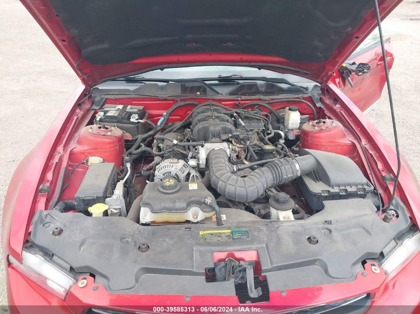 2010 Ford Mustang V6 Premium VIN: 1ZVBP8AN8A5148993 Lot: 39585313