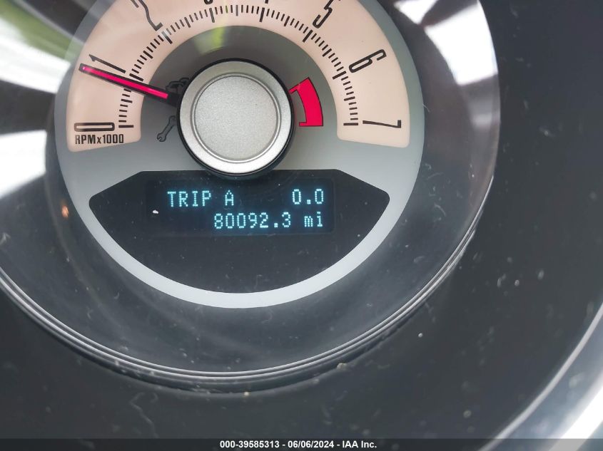 2010 Ford Mustang V6 Premium VIN: 1ZVBP8AN8A5148993 Lot: 39585313