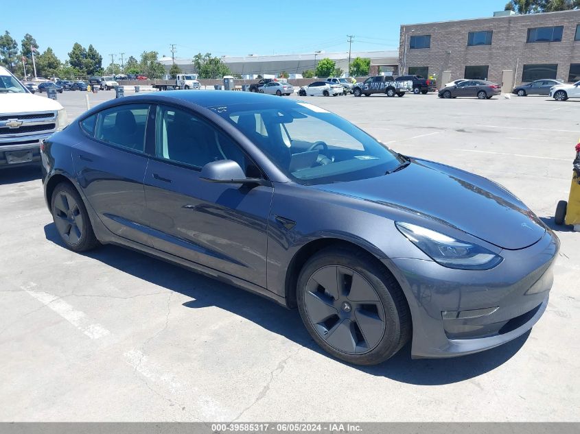 2023 Tesla Model 3 Long Range Dual Motor All-Wheel Drive VIN: 5YJ3E1EB3PF685881 Lot: 39585317