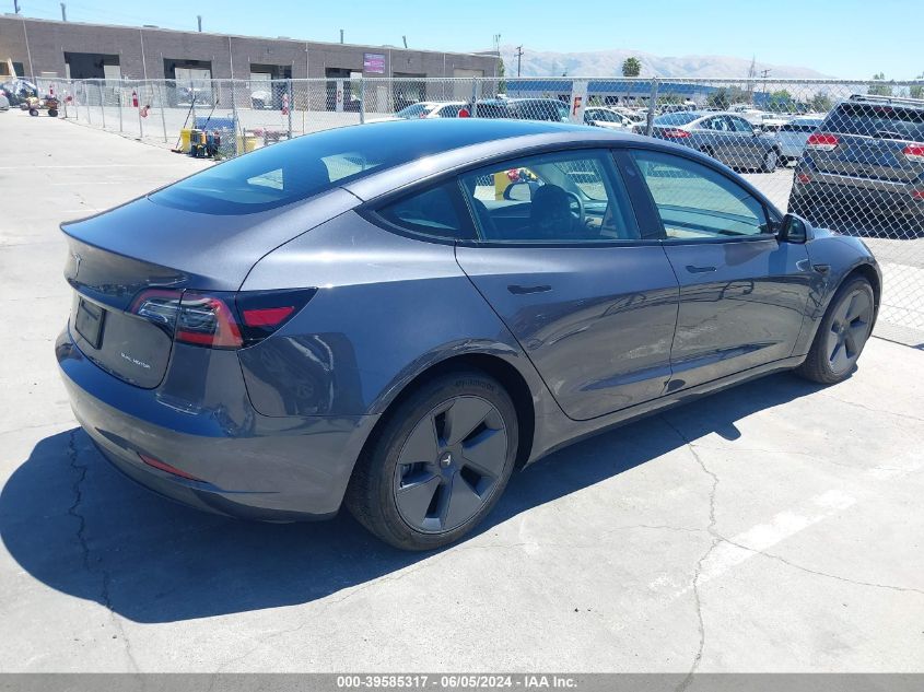 2023 Tesla Model 3 Long Range Dual Motor All-Wheel Drive VIN: 5YJ3E1EB3PF685881 Lot: 39585317