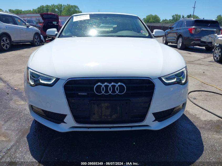 2013 Audi A5 2.0T Premium VIN: WAUCFAFR4DA055426 Lot: 39585349