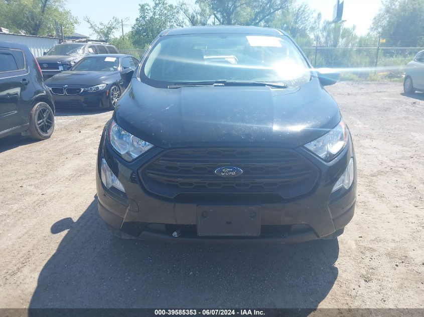 2021 Ford Ecosport S VIN: MAJ3S2FE1MC398559 Lot: 39585353
