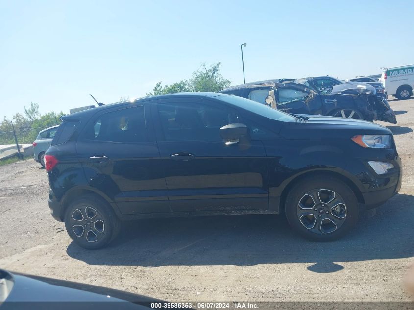 2021 Ford Ecosport S VIN: MAJ3S2FE1MC398559 Lot: 39585353