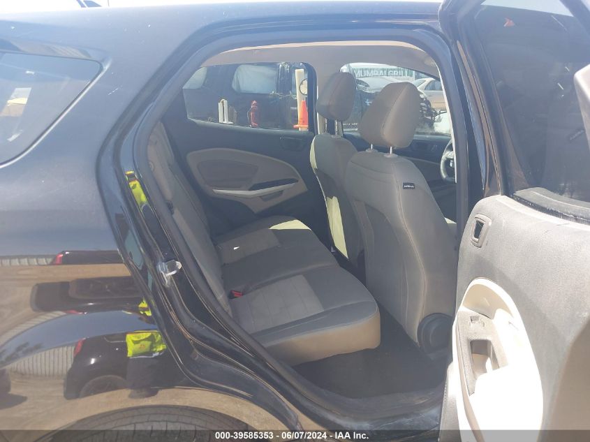 2021 Ford Ecosport S VIN: MAJ3S2FE1MC398559 Lot: 39585353