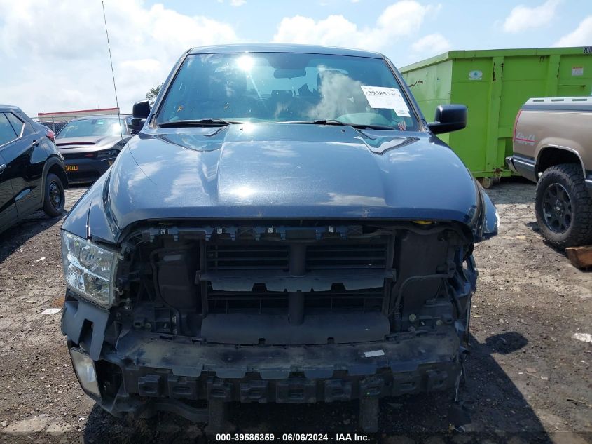 2017 Ram 1500 Express Quad Cab 4X2 6'4 Box VIN: 1C6RR6FT2HS616128 Lot: 39585359