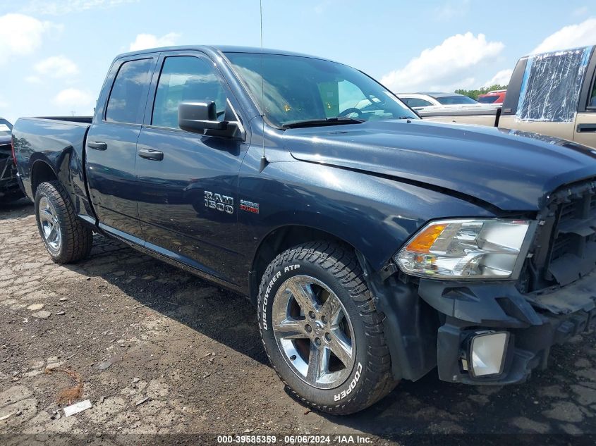 2017 Ram 1500 Express Quad Cab 4X2 6'4 Box VIN: 1C6RR6FT2HS616128 Lot: 39585359