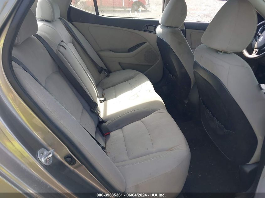 2012 Kia Optima Lx VIN: 5XXGM4A78CG043252 Lot: 39585361