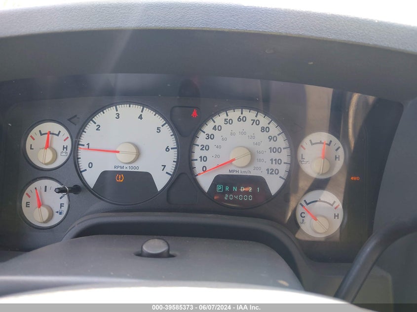 2008 Dodge Ram 1500 Slt VIN: 1D7HU18N18S544154 Lot: 39585373