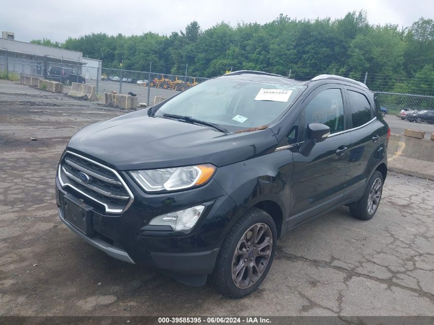 2018 Ford Ecosport Titanium VIN: MAJ6P1WL8JC214527 Lot: 39585395