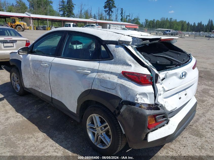 2021 Hyundai Kona Se VIN: KM8K1CAA4MU716456 Lot: 39585400