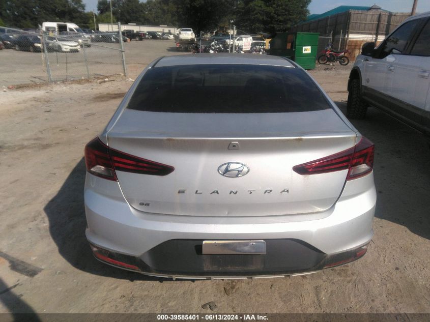 2019 Hyundai Elantra Se VIN: 5NPD74LF1KH400465 Lot: 39585401