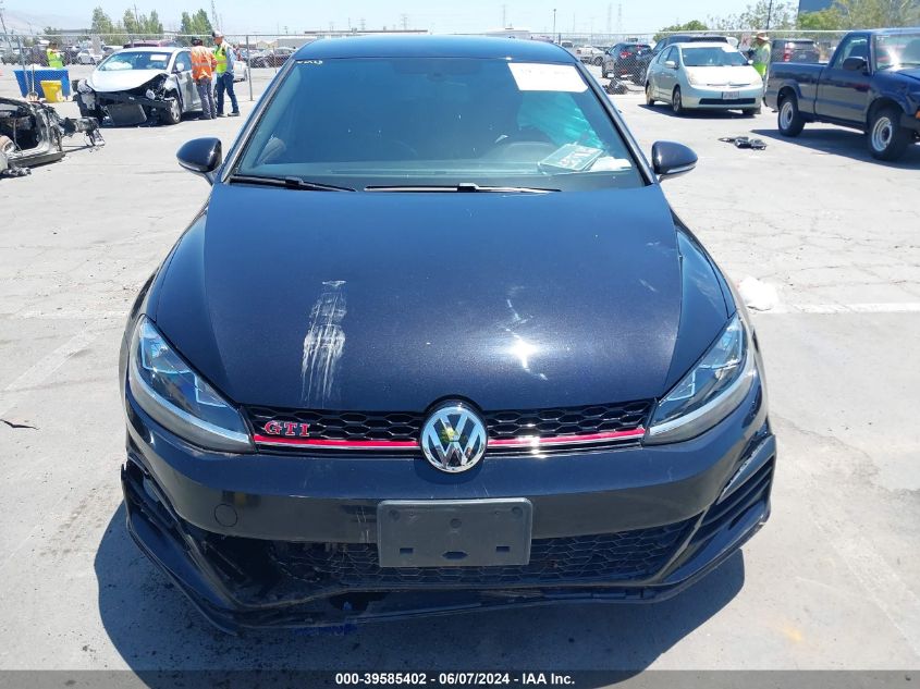 2021 Volkswagen Golf Gti 2.0T Autobahn/2.0T S/2.0T Se VIN: 3VW5T7AU6MM009891 Lot: 39585402