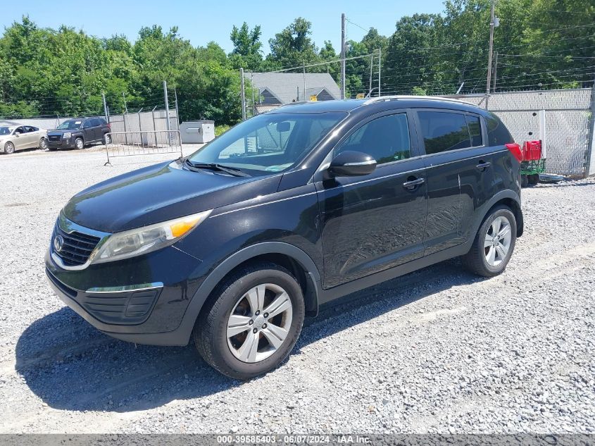 2013 Kia Sportage Lx VIN: KNDPB3A24D7523190 Lot: 39585403