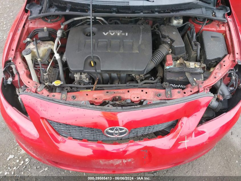 2010 Toyota Corolla Xle VIN: 2T1BU4EE3AC290573 Lot: 39585413