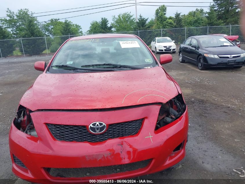 2010 Toyota Corolla Xle VIN: 2T1BU4EE3AC290573 Lot: 39585413
