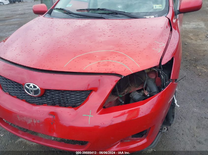 2010 Toyota Corolla Xle VIN: 2T1BU4EE3AC290573 Lot: 39585413