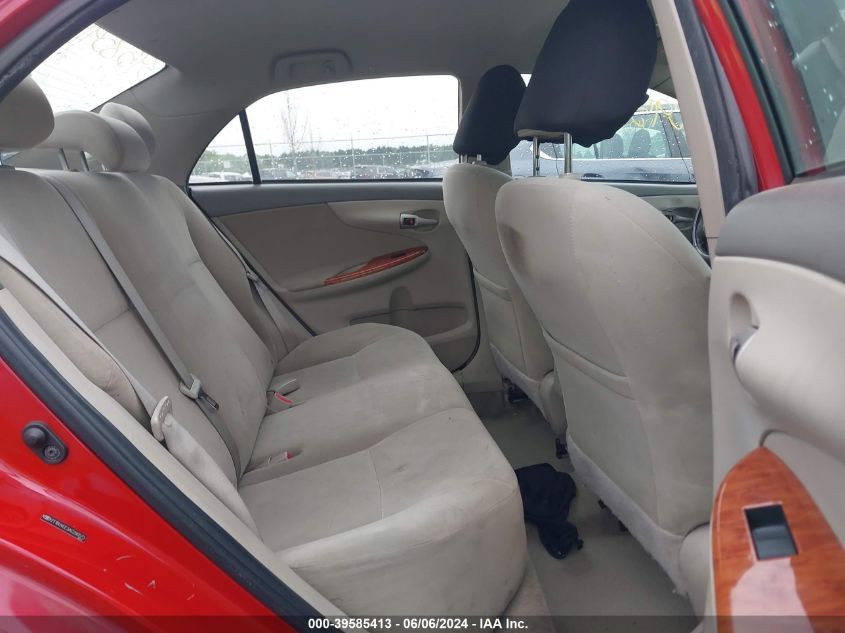 2010 Toyota Corolla Xle VIN: 2T1BU4EE3AC290573 Lot: 39585413