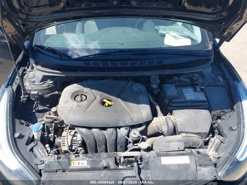 2014 Hyundai Elantra Se VIN: 5NPDH4AE5EH543141 Lot: 39585428