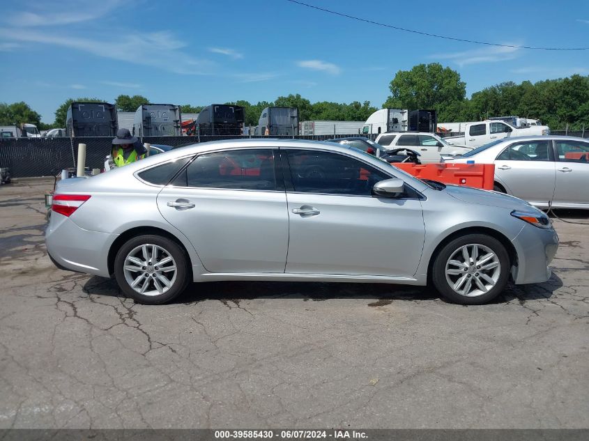 2014 Toyota Avalon Xle Premium VIN: 4T1BK1EBXEU112870 Lot: 39585430