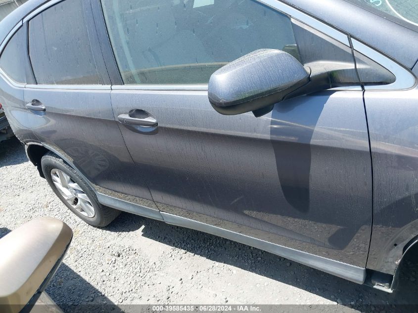 2015 Honda Cr-V Ex VIN: 3CZRM3H54FG711129 Lot: 39585435