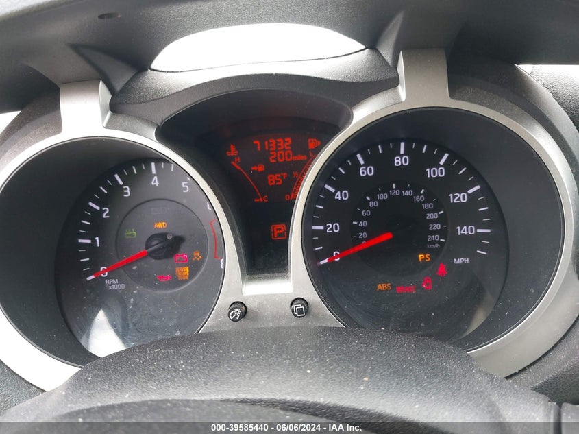 2013 NISSAN JUKE SV - JN8AF5MVXDT230644