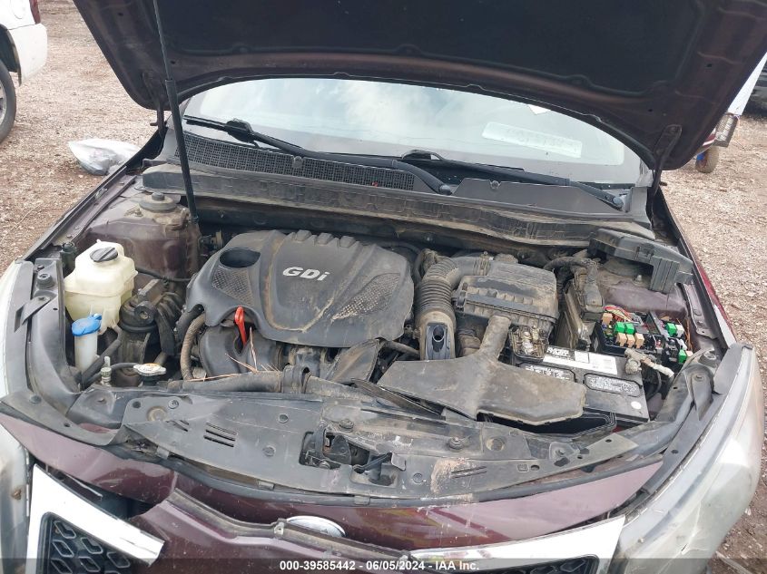 2013 Kia Optima Lx VIN: 5XXGM4A71DG186142 Lot: 39585442