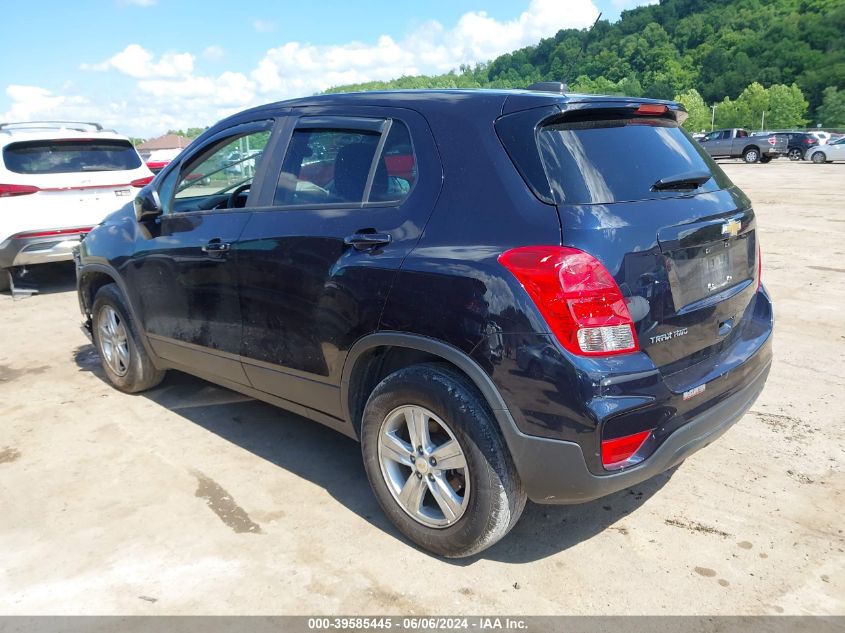 2021 Chevrolet Trax Awd Ls VIN: KL7CJNSM9MB373715 Lot: 39585445